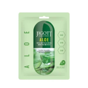Jigott Green Tea Real Ampoule Mask kaina