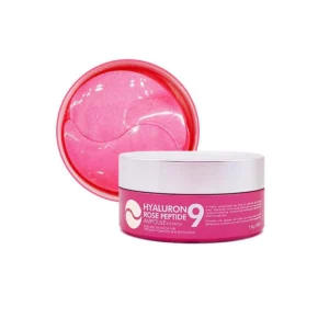 MEDI-PEEL Hyaluron Rose Peptide 9 Ampoule Eye Patch – Pillow Cushions With Peptides And Rose Extract - 60 pcs