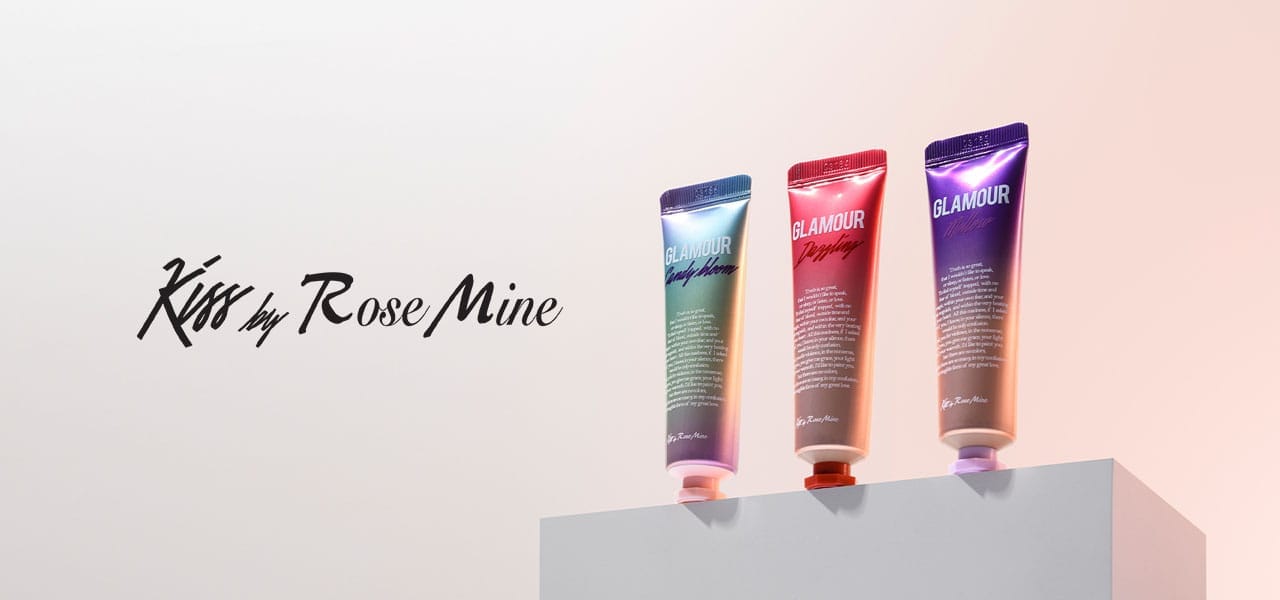 Kiss by Rosemine kosmetika internetu akcija
