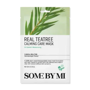 SOME BY MI Real Care Mask Teatree Calming – Calming Tea Tree Mask - 20g