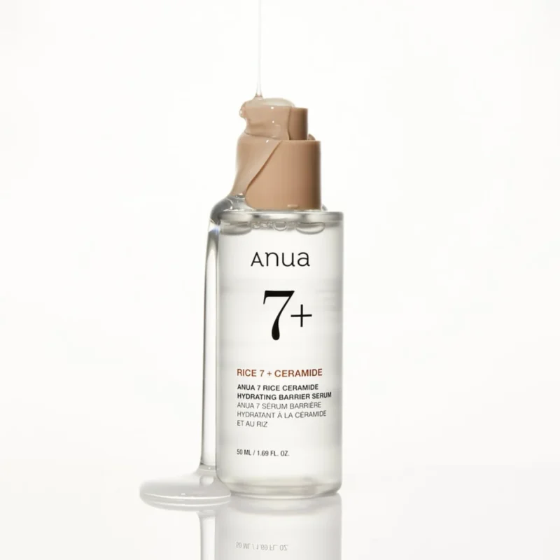 ANUA 7 Rice Ceramide Hydrating Barrier Serum – Moisturizing Rice Serum