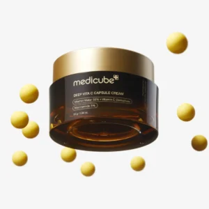 MEDICUBE Deep Vita C Capsule Cream – Deeply Moisturizing Vitamin C Cream