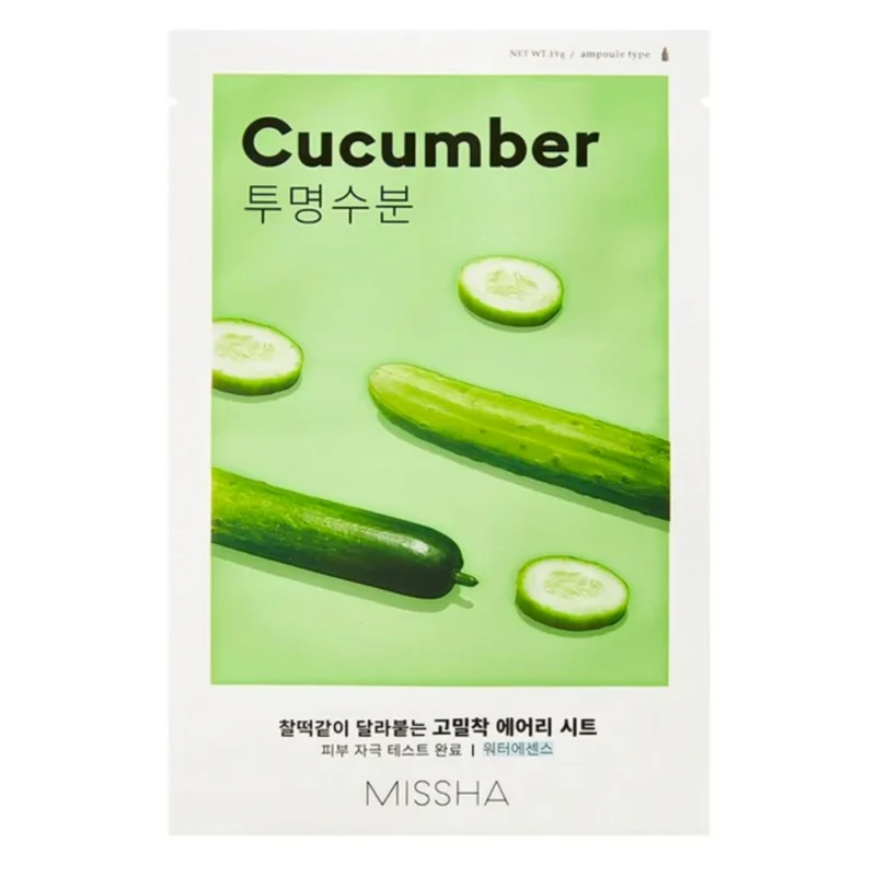 pirkti MISSHA Airy Fit Sheet Mask (Cucumber) kaina