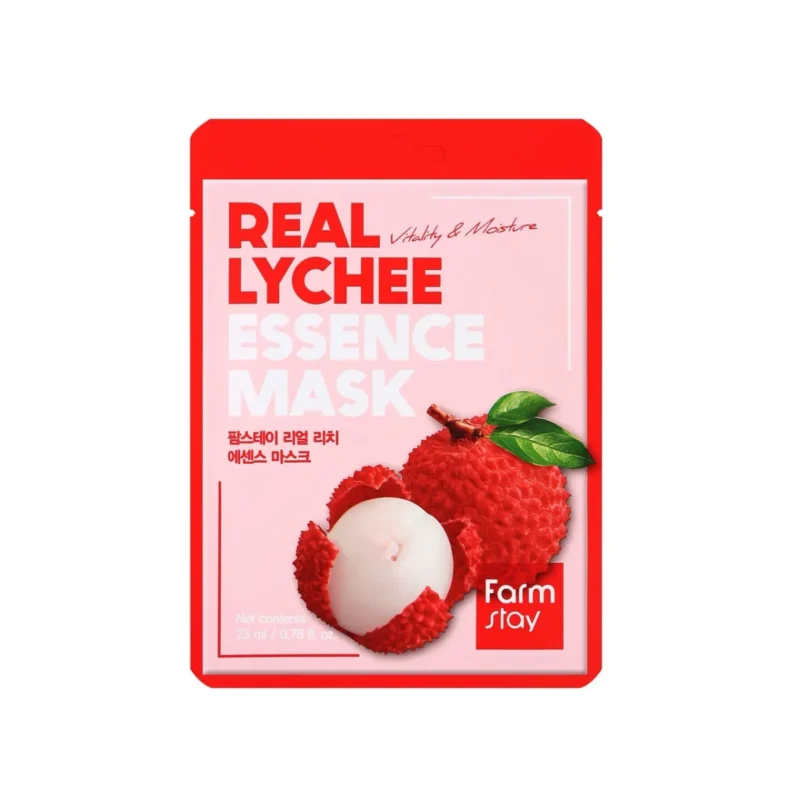 pirkti FARMSTAY Real Essence Mask (Lychee) kaina