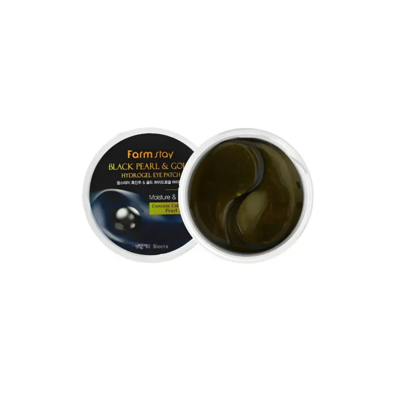 pirkti FARMSTAY Black Pearl & Gold Hydrogel Eye Patch kaina