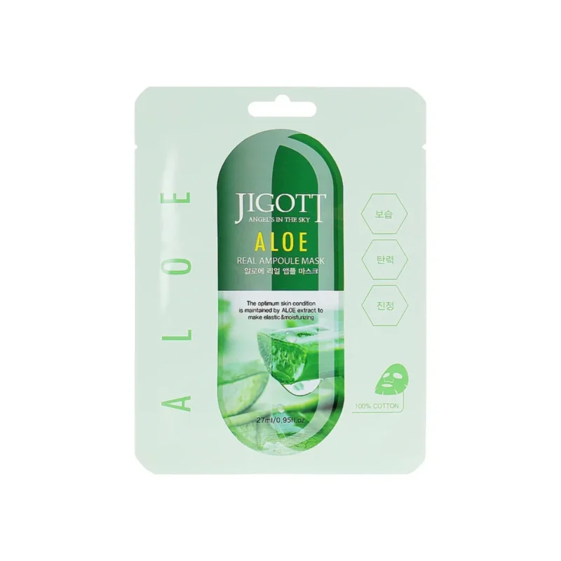 pirkti JIGOTT Real Ampoule Mask (Aloe) kaina