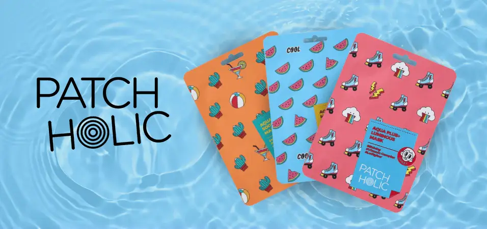 PATCH HOLIC kosmetikos produktų pristatymas