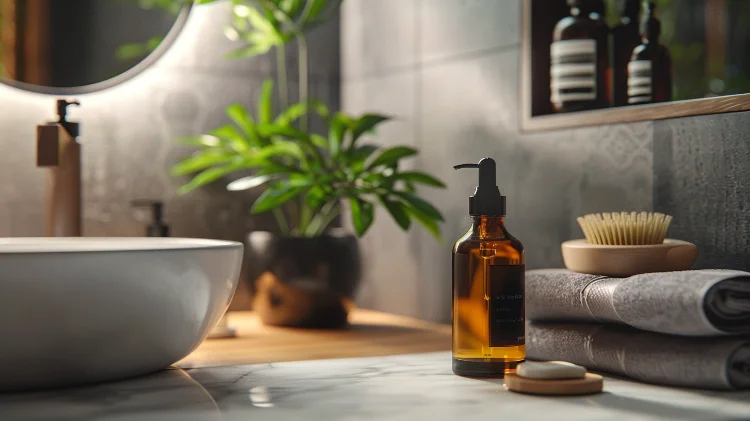 Plaukų aliejus nuo galiukų šakojimosi ir blizgesiui