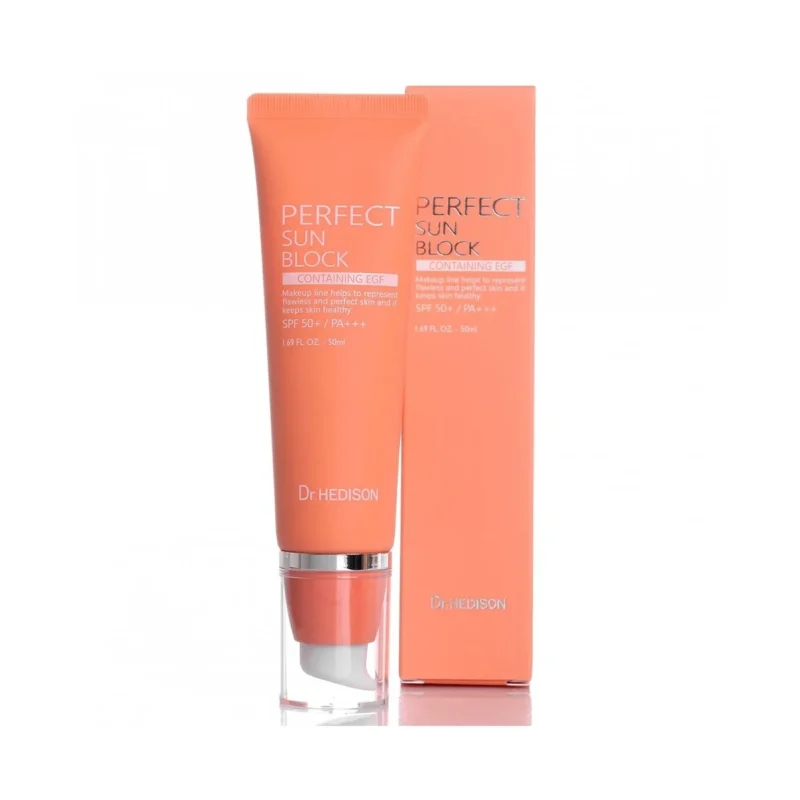 pirkti DR. HEDISON EGF Perfect Sunblock SPF50+ PA+++ kaina