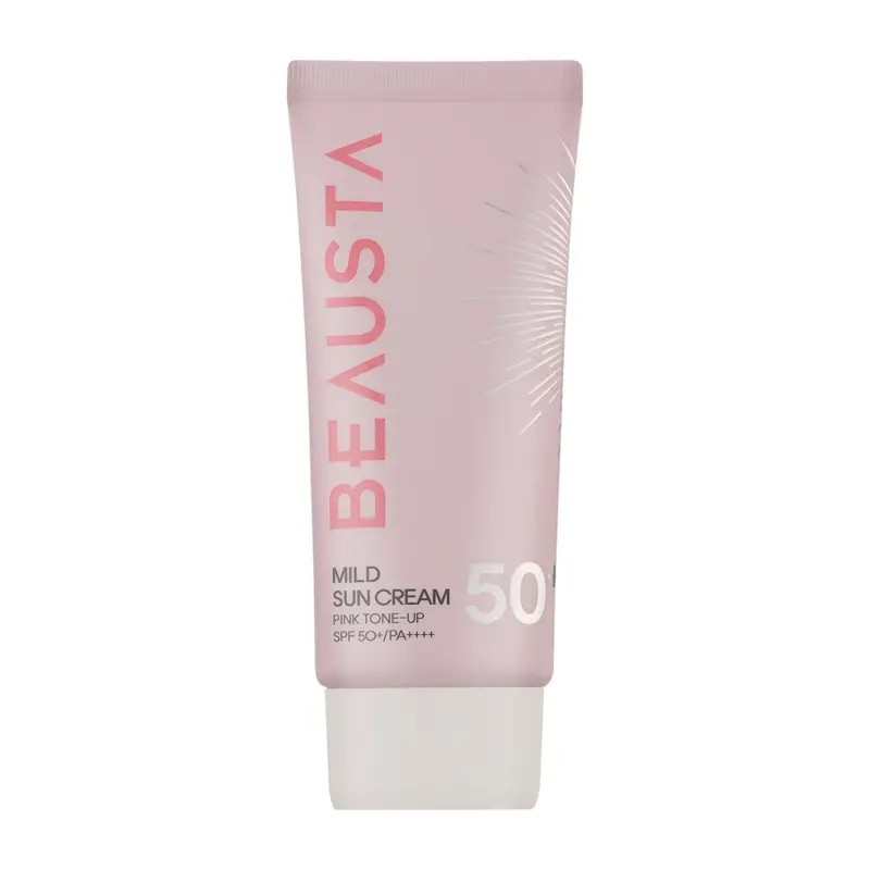 pirkti BEAUSTA Mild Sun Cream Pink Tone-Up SPF50+ kaina