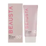 pirkti BEAUSTA Mild Sun Cream Pink Tone-Up SPF50+ kaina
