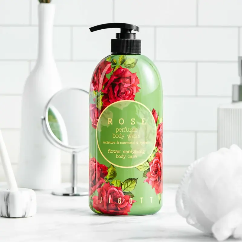 pirkti JIGOTT Rose Perfume Body Wash kaina